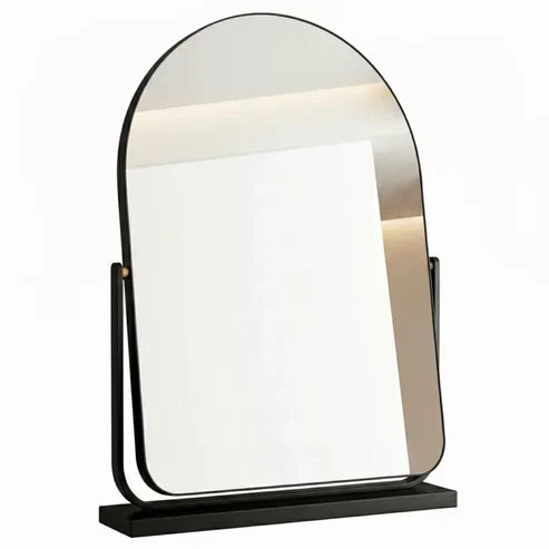 Arched Vanity Mirror Gold