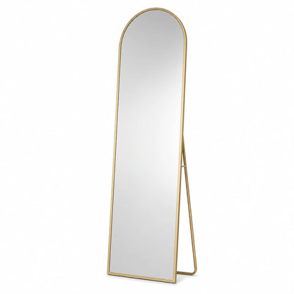 Arched Full Length Mirror Gold