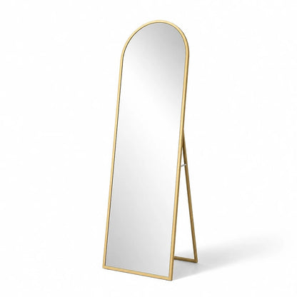 Arched Full Length Mirror Gold