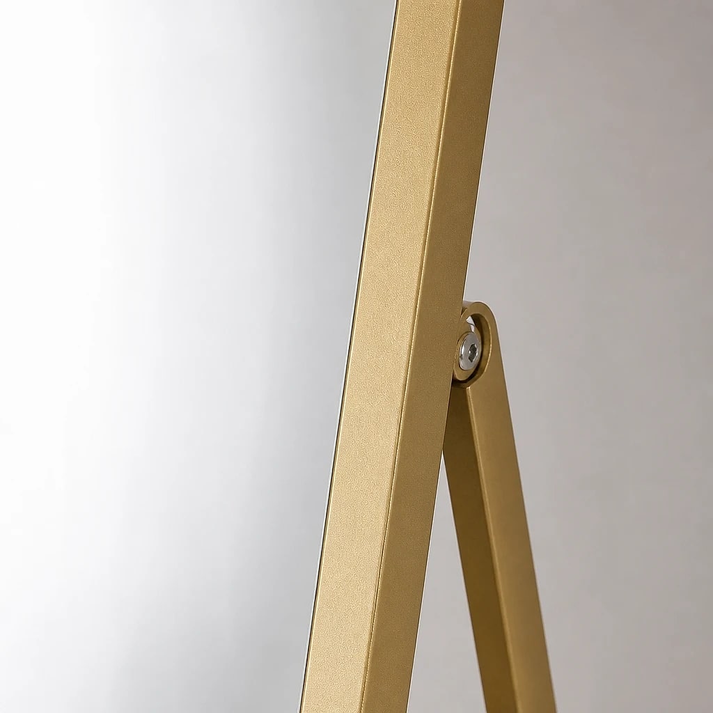 Arched Full Length Mirror Gold