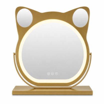 Cat Ear LED Vanity Mirror