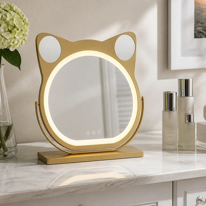 Cat Ear LED Vanity Mirror