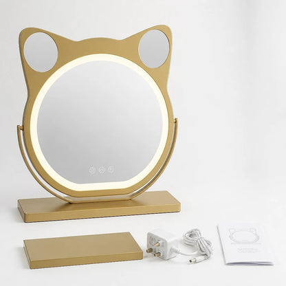 Cat Ear LED Vanity Mirror