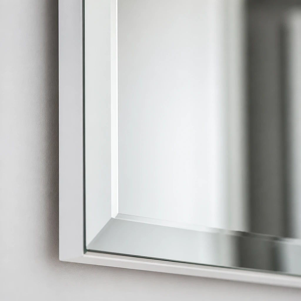Frameless Bevelled Edge Wall Mirror