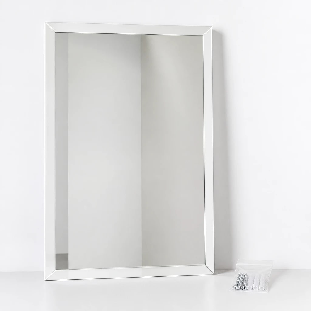 Frameless Bevelled Edge Wall Mirror