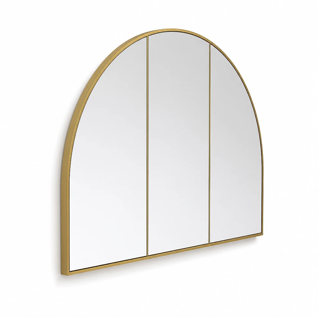 Gold Arch Wall Mirror 81×121cm