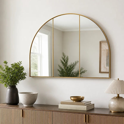 Gold Arch Wall Mirror 81×121cm