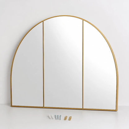 Gold Arch Wall Mirror 81×121cm
