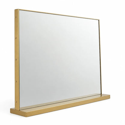 Gold Freestanding Table Mirror
