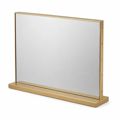Gold Freestanding Table Mirror