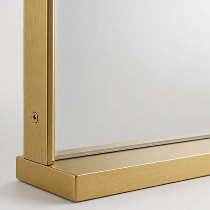 Gold Freestanding Table Mirror
