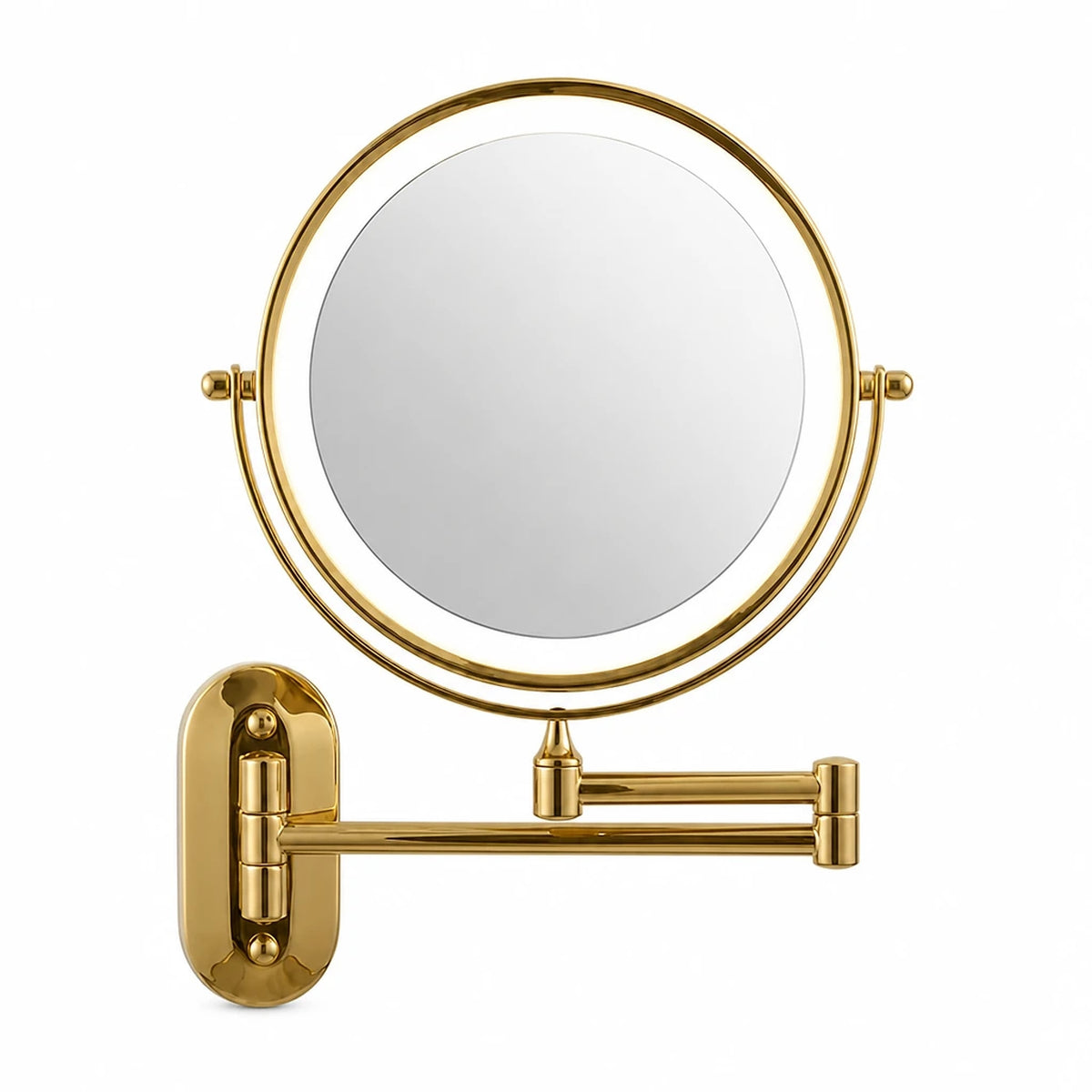 Gold Wall Mounted Vanity Mirror