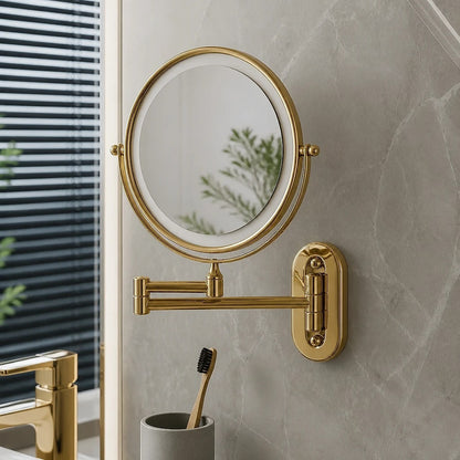 Gold Wall Mounted Vanity Mirror