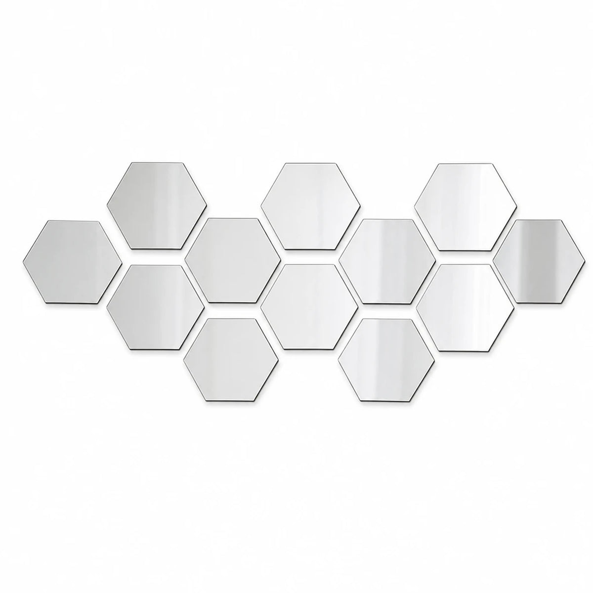 Hexagon Acrylic Mirror Tiles