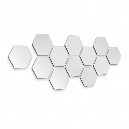 Hexagon Acrylic Mirror Tiles
