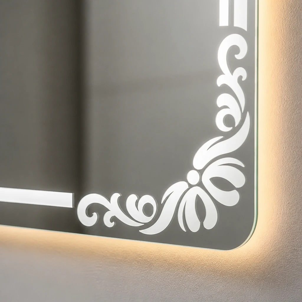 Illuminated LED Bathroom Mirror
