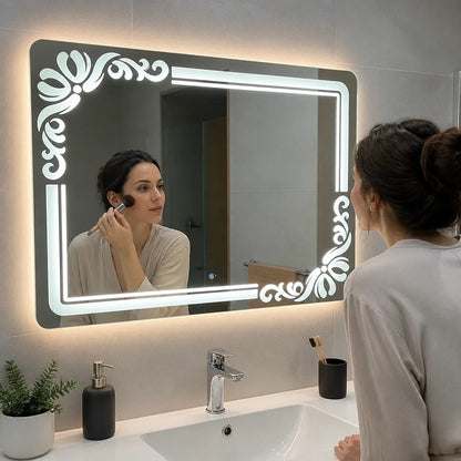 Illuminated LED Bathroom Mirror