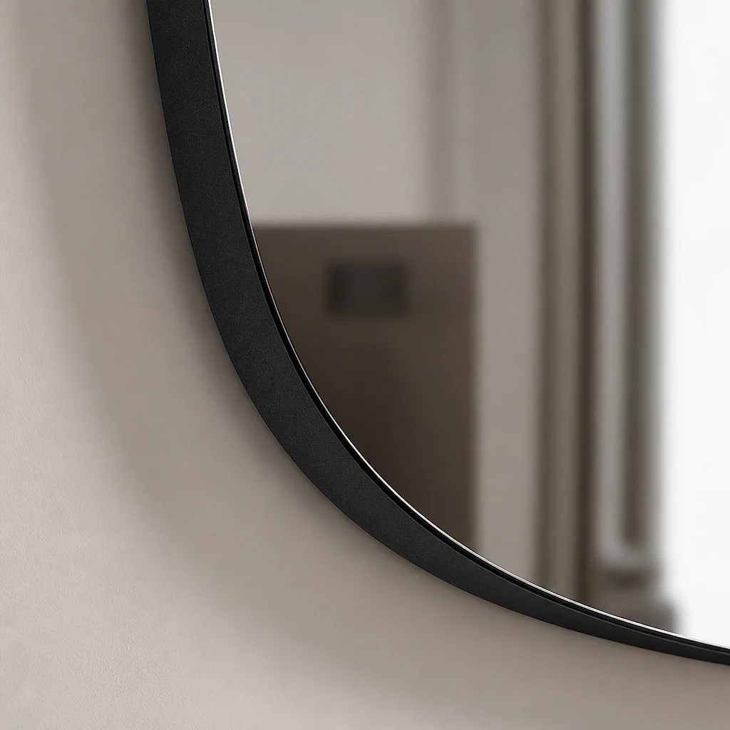 Irregular Asymmetric Large Wall Mirror