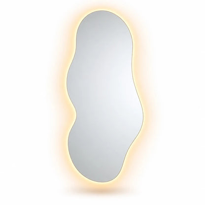 Irregular LED Full-Length Wall Mirror