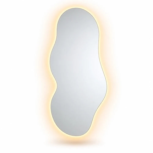 Irregular LED Full-Length Wall Mirror