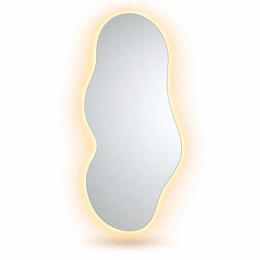 Irregular LED Full-Length Wall Mirror