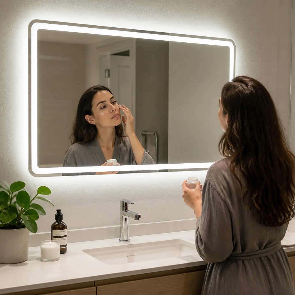 LED Backlit Bathroom Mirror