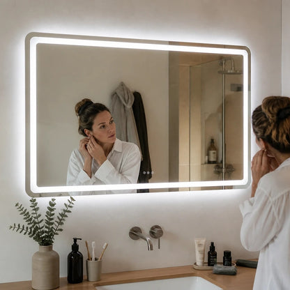 LED Backlit Bathroom Mirror