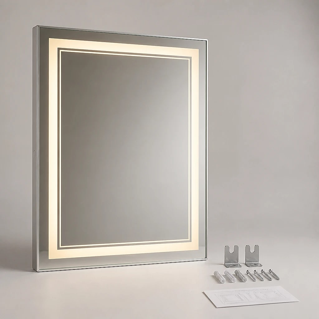 LED Bathroom Mirror 70×50 cm