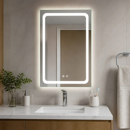 LED Illuminated Bathroom Mirror