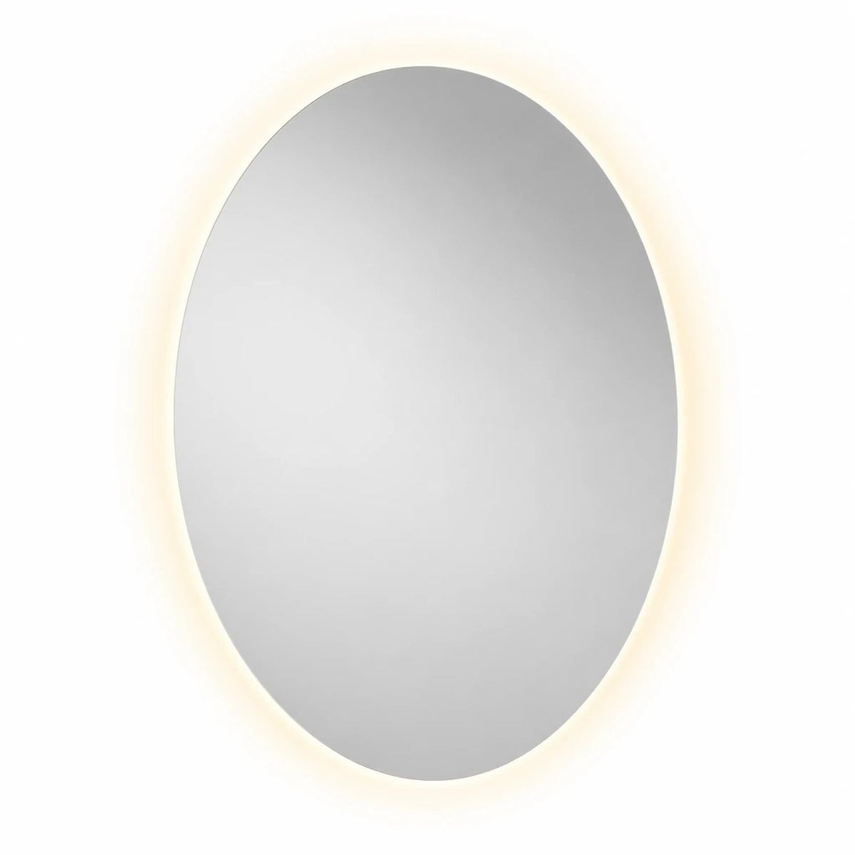 Oval LED Backlit Bathroom Mirror