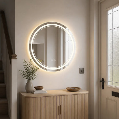 Round LED Bathroom Mirror