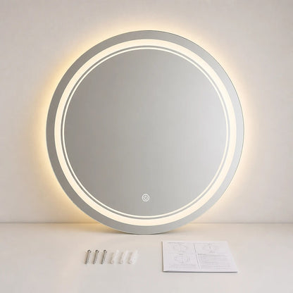 Round LED Bathroom Mirror