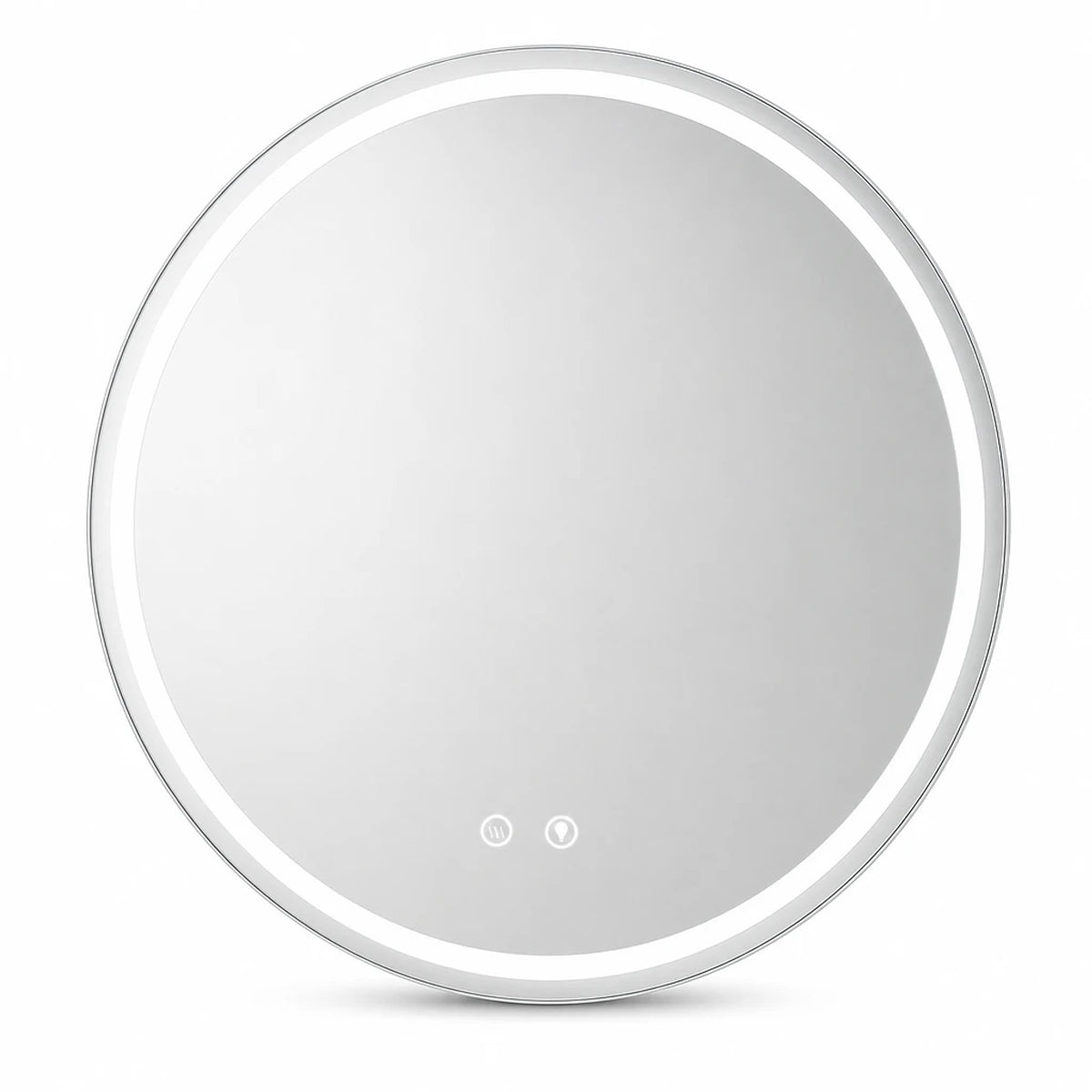Round LED Illuminated Bathroom Mirror