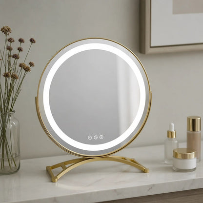 Round LED Vanity Mirror 30 cm