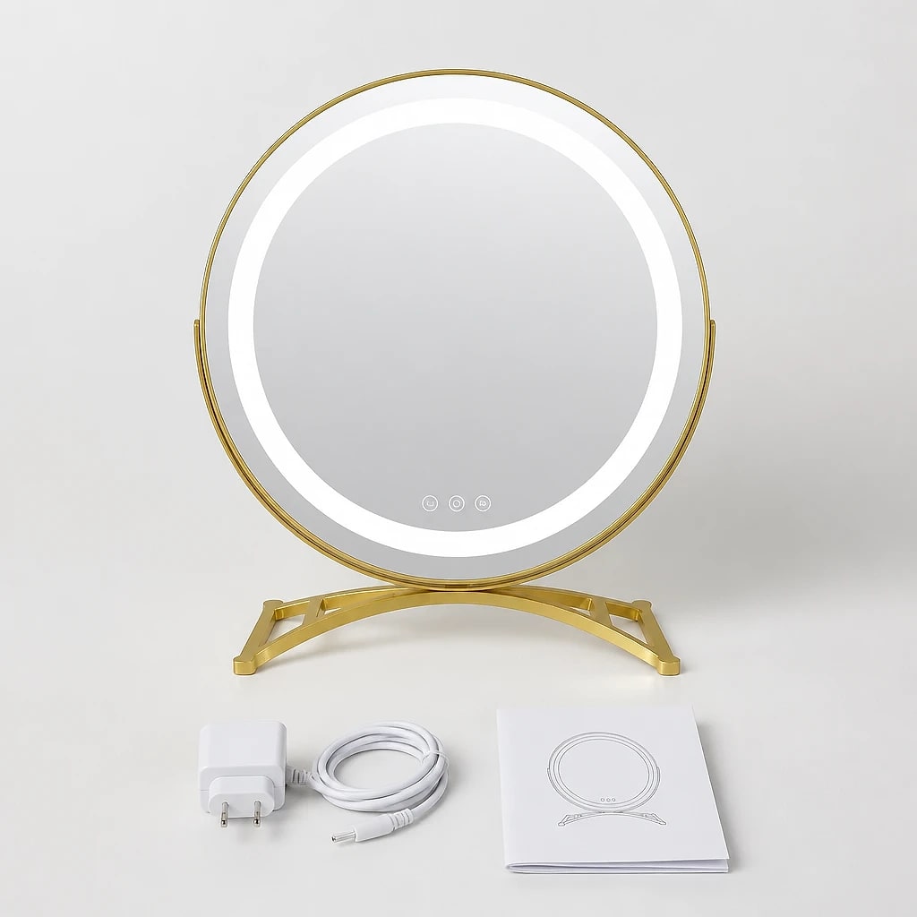 Round LED Vanity Mirror 30 cm